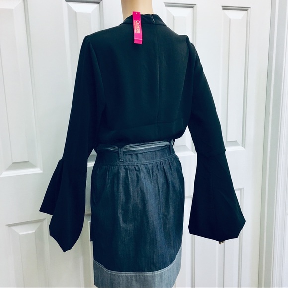 NWT Long bubble sleeve loose fit top S - Picture 2 of 8